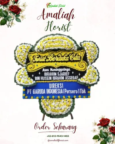 Papan Bunga Duka di Campakawarna